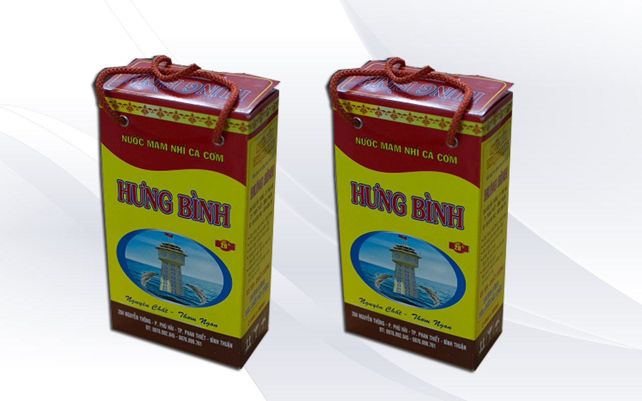 Hộp Carton Nước Mắm 